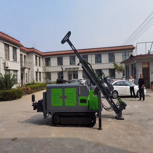 空気ロック掘削機クローラー足回りパーカッションドリルリグモーターとギアボックス付き鉱山コア掘削用 - Product Image 6