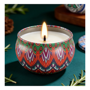 Caja de Regalo con Velas Aromáticas en Frascos Personalizados, Mezcla de Soya, para Promoción Corporativa, Exhibición en Tiendas, Programa de Colección - Product Image 3