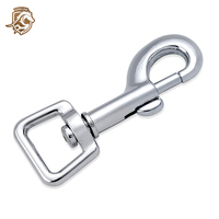 3/4 "* 2 3/4" kualitas tinggi Snap logam pengunci sendiri klip kait pegas kawat pegas ganda gerbang baik kait jepret d-ring kait pegas