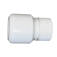 Flacon de pilules en plastique HDPE de 20ml avec joint de pression Flacon de pilules vide solide, Flacon en plastique pharmaceutique pour flacons