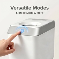 Composteur électrique intelligent pour déchets alimentaires de cuisine, grande capacité 5,5 L, pour usage domestique en intérieur, avec filtre désodorisant au charbon actif