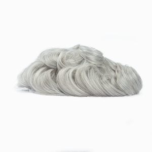 Prothèse capillaire de remplacement en cheveux humains Remy indiens de qualité supérieure, ultra-fins (0,03 mm), à nœuds simples, couleur mi-claire. - Product Image 5