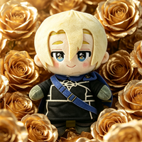 Poupée en peluche personnalisée pour périphériques de jeu, élégante poupée chevalier anime pour personnages de jeux, taille personnalisable pour vos créations