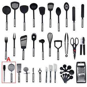 <b>Silicone</b> <b>Kitchen</b> <b>Utensils</b> <b>Set</b> Stainless Steel - Product Image 5