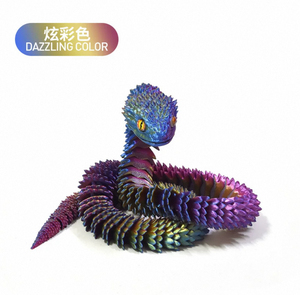 Hot bán 3D linh hoạt rắn đồ chơi sáng tạo rồng Quà Tặng thể thao & Giải trí sản phẩm 3D in mô hình - Product Image 6