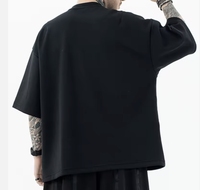 T-shirts courts à demi-zip en coton tricoté 100% écologique, anti-plis et respirants, de haute qualité, personnalisés par Green Dimple OEM