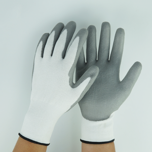 Guantes de <span class=keywords><strong>PU</strong></span> antideslizantes para trabajo electrónico, resistentes, antiestáticos, de nailon, superventas - Product Image 4