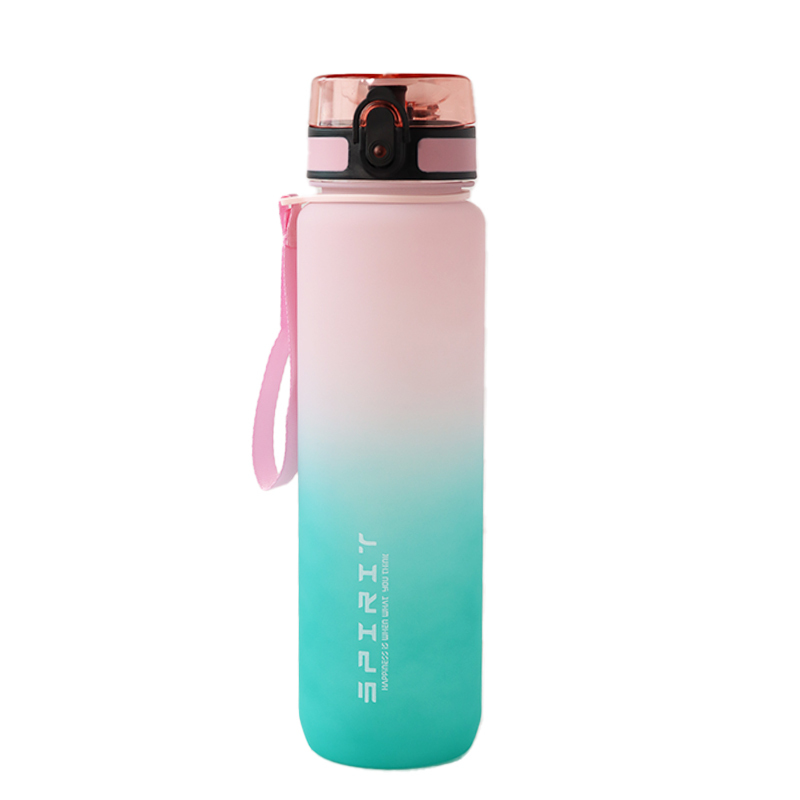 Custom Logo 32oz Gym Sports Water Bottle Infuser BPA Free Plastic Leak ...