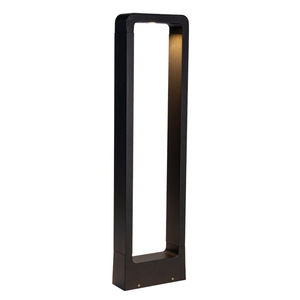 Black Aluminum Lawn Light 5000K LED IP65 Water-Resistant Garden <b>Lamp</b> Post Flush Mount 50000 Hours Lifespan Solar Powered Motion - Product Image 1