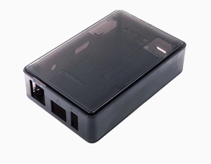Funda exclusiva para Orange Pi 3 LTS, carcasa transparente de ABS negro, 85x56mm, no compatible con la cubierta protectora de la placa <span class=keywords><strong>PI3B</strong></span> - Product Image 1