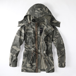 Ensemble de veste tactique à capuche pour homme en camouflage d'hiver, 100% coton, résistant à l'eau, coupe-vent, respirant pour les sports de plein air - Product Image 1