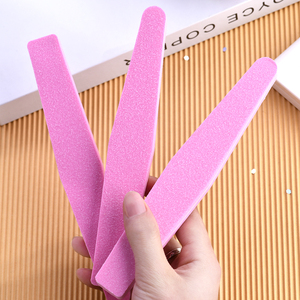 Polisseuse à ongles Logo personnalisé rose, Rectangle, 100/180/240, pour Salon imprimé, éponge, lime à ongles, éponge EVA, 50 pièces - Product Image 5