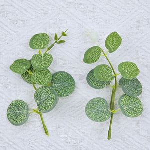 Plante artificielle en feuilles de banane de 15 cm en plastique, idéale pour la décoration de mariage, les accessoires extérieurs et la décoration intérieure - Product Image 1