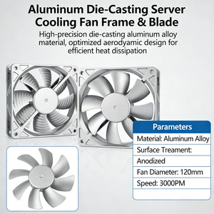 Ventilateurs axiaux haute performance pour le refroidissement des cadres en aluminium – Fabrication ODM - Product Image 5
