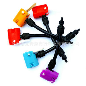 Adaptador de válvula para bomba de bicicleta, cabezal inflador manual convertible de plástico para bicicleta de montaña - Product Image 3