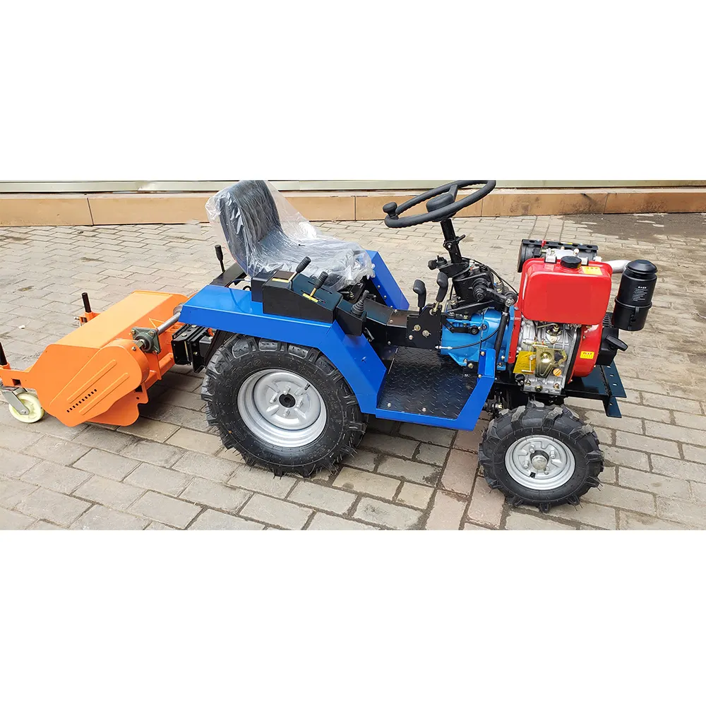Wholesale Price High Efficiency Rotovator Tractor Mini Power Tiller Garden Tillers And Cultivator Mini Power Tiller