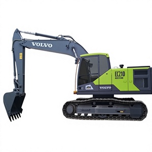 ขายส่งรถขุดตีนตะขาบ Volvo EC210 ขนาด 21 ตัน เครื่องจักรไฮดรอลิกสำหรับงานดิน พลังขุดสูง รับประกัน 1 ปี - Product Image 1