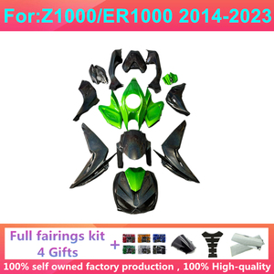 Kit completo de carenado inyectado para motocicleta, compatible con Z1000/ER1000 2014-2023 - Kits de carrocería y carenados Z1000/ER - Product Image 3
