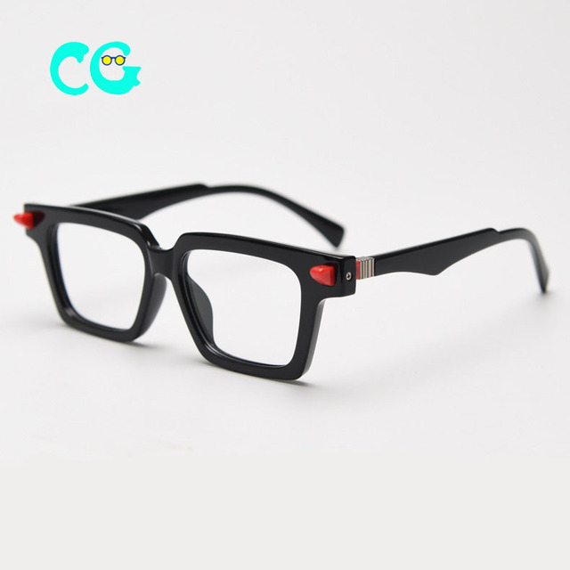 2024 Fashion Large Unisex Rectangle Full Rim Optical Eyewear Frame Men Computer Prescription Myopia Cool Glasses Women Glasses