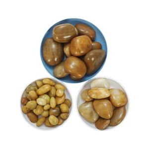 Décoration de paysage allée galets pierre de rivière vente en gros personnalisé <span class=keywords><strong>pas</strong></span> <span class=keywords><strong>cher</strong></span> différentes tailles naturel pluie fleur galets galets - Product Image 6