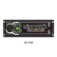 Autoradio 4 canaux RCA haute puissance, 1 Din universel, multimédia, mains libres, lecteur MP3, éclairage coloré