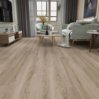 Revêtement de sol en vinyle SPC 4 mm/4,5 mm/5 mm/5,5 mm en dalles pour salon d'appartement - Design moderne pour usage intérieur