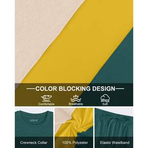 Conjunto Deportivo Personalizado de 2 Piezas para Hombre, Sudadera de Manga Corta y Pantalones Deportivos, Ropa Deportiva Informal de Verano, Tejido Transpirable - Product Image 6