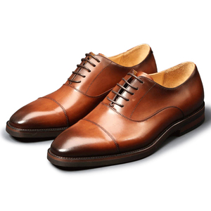 Chaussures Oxford de luxe vintage en cuir de vachette pleine fleur, décontractées et habillées, pour affaires et occasions formelles - Product Image 2