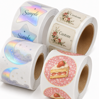 Étiquettes autocollantes en vinyle imprimées sur mesure : autocollants imperméables pour l'emballage des flacons de parfum et de shampoing (étiquettes cosmétiques)