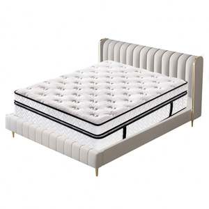 Odmoem-colchones de espuma viscoelástica, tamaño King y Queen, protector de bordes - Product Image 1