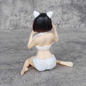 10CM gato japonés chica cómo criar a una <span class=keywords><strong>novia</strong></span> aburrida Megumi Kato Sexy Bikini chica figura colección modelo muñeca de juguete - Product Image 4