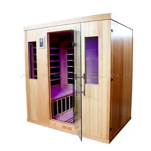 Sauna de infrarrojos Panel de Control 4-5 persona Sauna de infrarrojos