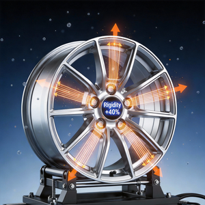 Rueda de Aleación Ligera y Resistente de 18 Pulgadas para SUV, 5x114.3 ET38, para <span class=keywords><strong>Nissan</strong></span> X-Trail <span class=keywords><strong>Qashqai</strong></span> - Product Image 3