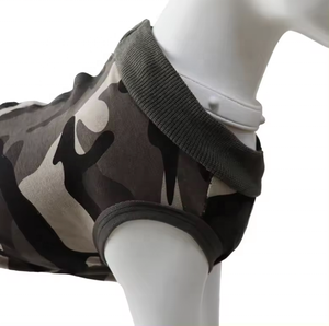 Usmilepet เสื้อโมดอลป้องกันแบบมืออาชีพสำหรับสัตว์เลี้ยงที่มีสภาพผิวผ้านุ่มสำหรับใช้ในการผ่าตัดในฤดูร้อน - Product Image 5