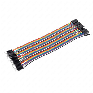 สายเคเบิลดูปองท์ 40 พิน หลายสี แบบตัวผู้ต่อตัวเมีย สำหรับการทดสอบบอร์ดทดลอง - Product Image 5