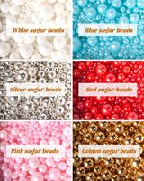 Décorations comestibles en gros pour gâteaux, vermicelles colorés pour les pâtisseries, fournitures de qualité supérieure pour les donuteries, nonpareils de qualité alimentaire pour la pâtisserie de fête