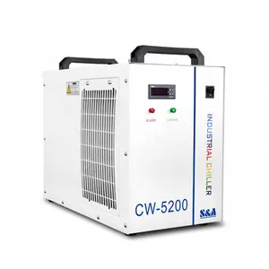 Orijinal 110v 220v endüstriyel hava soğutmalı S & A CW3000 CW5000 CW5200 CW6000 Co2 lazer makinesi soğutma soğutucu su soğutucu