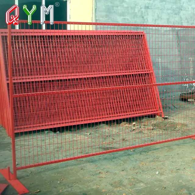 Construction Site Hoarding Pool Temporary Chain Link Fence Dog