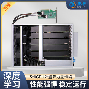 การ์ดแปลง Speedbridge PCI-E เป็น 8654 รองรับ 1 ถึง 5 PCIe 4.0 x16 สำหรับขยาย GPU ในเซิร์ฟเวอร์ - Product Image 4