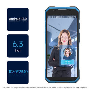 Machine de pointage des présences biométrique portable pour le <span class=keywords><strong>personnel</strong></span> d'entreprise, avec reconnaissance faciale, NFC et code QR, résistante aux intempéries - Product Image 4