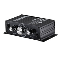 BT-888 Mini amplificateur domestique 12V 20W + 20W BT sans fil petit métal vente chaude pour le commerce extérieur transfrontalier