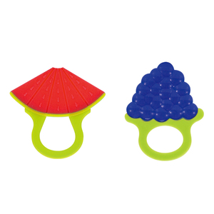 Venta caliente encantadora suave de silicona <span class=keywords><strong>fruta</strong></span> vegetal animal juguete de dentición del bebé <span class=keywords><strong>mordedor</strong></span> - Product Image 2