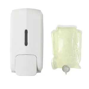 OEM PP ABS Kitchen 1500ml bustina monouso massima Dispenser di sapone disinfettante Spray Gel manuale montato a parete