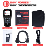 Herramienta de Diagnóstico de Sistemas Electrónicos para Automóviles CGSULIT SC530, Escáner OBD2, Herramienta de Diagnóstico L-aunch Ancel X6 para Kw808
