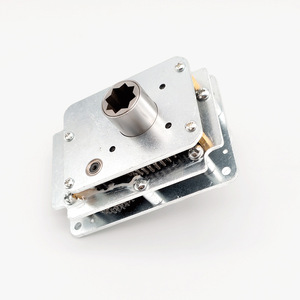 Motor actuador de válvula eléctrico de 36V, metálico, de baja presión, con caja de engranajes planetaria integrada para control de válvulas - Product Image 3