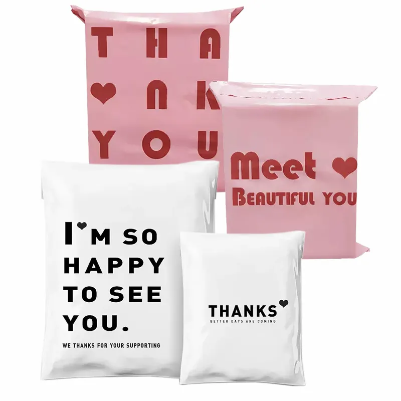 ready to ship Water Resident valentines day gift Clothing Packaging Makeup Shipping Package Plastic Mailing Poly Mailer Bag