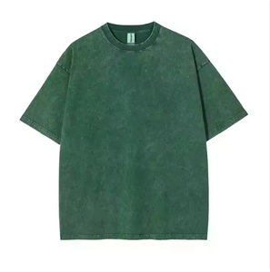 เสื้อยืดคอกลมแขนสั้นผู้ชาย สีพื้น ผ้าฝ้ายเจอร์ซีย์ 100% ทรงปกติ สไตล์ลำลอง - Product Image 3
