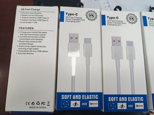 Câble de données USB Type-C avec boîte d'emballage, 1 mètre, câble de charge rapide 3A pour téléphones Android et téléphones mobiles - Product Image 3