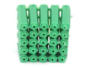 Vis de décoration tuyau d'expansion en plastique droit vert prix d'usine meilleure qualité de bâtiment et <span class=keywords><strong>immobilier</strong></span> - Product Image 6