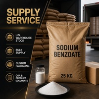 Conservateur alimentaire de haute pureté, benzoate de sodium en poudre, CAS 532-32-1, 99% de benzoate de sodium